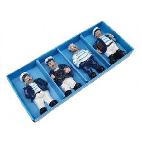 Matróz figura - 6x3 cm - 4 db/csomag 