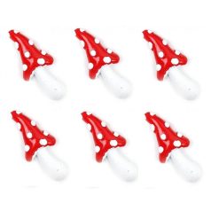    Öntapadós gomba - 1 db vagy 6 db/csomag - Hosszúkás - 5,5x2,5 cm 