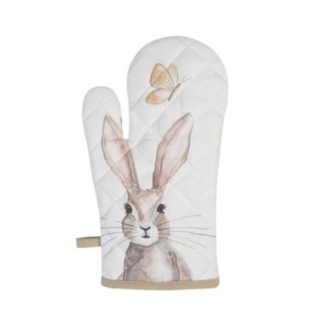  Clayre & Eef - Rustic Easter Bunny - Edényfogó kesztyű - 18x30 cm