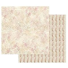   Stamperia scrapbook papír - 2 oldalas - 31,5 x 30,5 cm - SBB-435