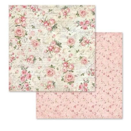Stamperia scrapbook papír - 2 oldalas - 31,5 x 30,5 cm - SBB-579