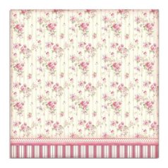   Stamperia scrapbook papír - Egy csésze tea - 2 oldalas - 31,5 x 30,5 cm - SBB-736