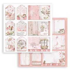  Stamperia scrapbook papír - Roseland - 31,5 x 30 cm - SBB-937