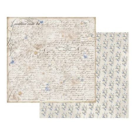 Scrapbook papír - Old England - 2 oldalas - 31,5 x 30,5 cm  - SBB-433