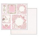 Stamperia scrapbook papír - 2 oldalas - 30,5 x 30,5 cm - SBB-550