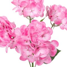 Hortenzia csokor gumi - 5 virágos mix - 44 cm 