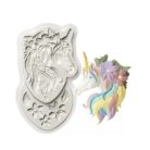 Szilikon forma - Unikornis 3. - 7x5 cm