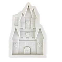 Szilikon formázó - Kastély - 7x11,5x1,5 cm