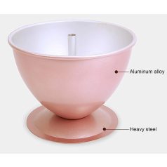 Hercegnős torta készítő forma/állvány -14,5x19,2 cm