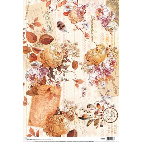 Calambour rizspapír - A3 - 30x45 cm, 35x50 cm - TCR-51 - Raktáron