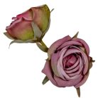 Rózsa virágfej - Mályva - 5,5 cm - 24 db/csomag