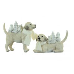 Kutya figura sálas - 12x4.5x10 cm