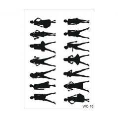 Cadence stencil - 21x30 cm - WC-16