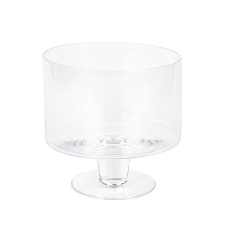 Talpas üveg henger - 20,3x20 cm