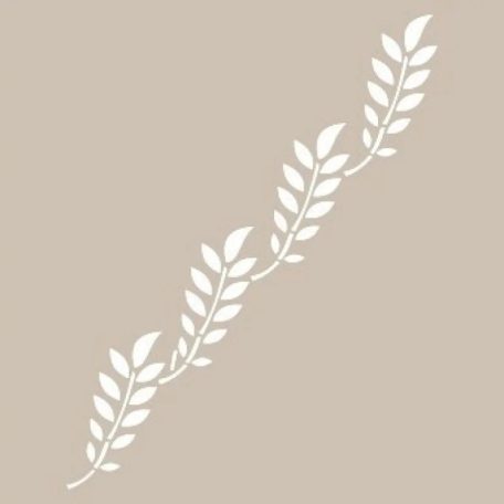 Cadence stencil - 6x20 cm - K-117