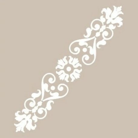 Cadence stencil - 6x20 cm - K-162