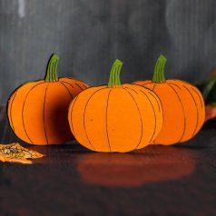 Őszi fa termékek, feliratok