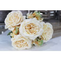 Virágcsokrok-színek szerint-krém