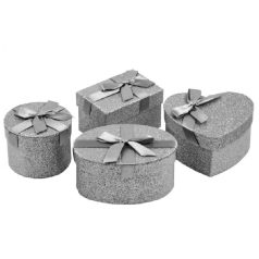 Díszdobozok-színek szerint-szürke-ezüst