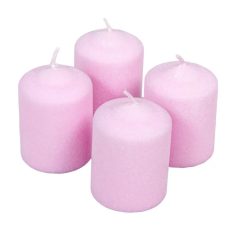 Karácsonyi gyertyák - Rózsaszín