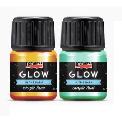 GLOW sötétben világító akrilfestékek